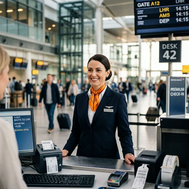 Agent d'escale aéroportuaire